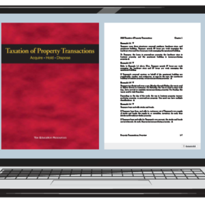 2025 Taxation of Property Transactions<span class="subtext">(eBook and Problem Sets)</span>